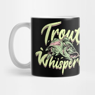 Trout Whisperer Fishing Fish Fisherman Gift Mug